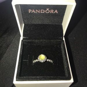 Pandora birthstone Ring